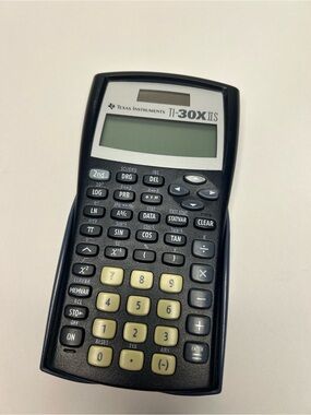 Texas Instruments TI-30XIIS Scientific Calculator w/ Original Slide Case